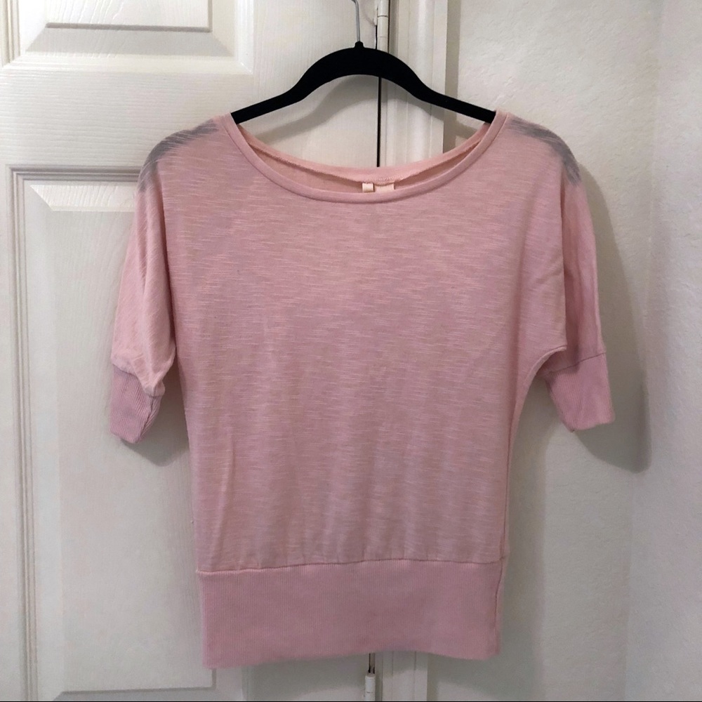 Sheer Light Pink Top by Red Camel